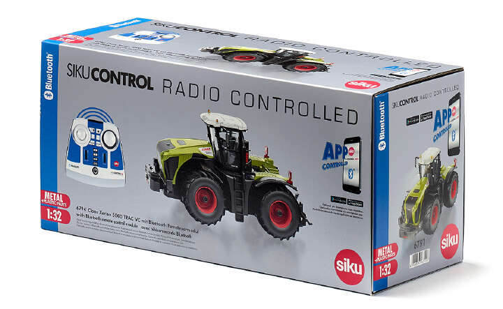 siku Control Traktor Claas Xerion 5000 TRAC VC inkl. Fernsteuermodul